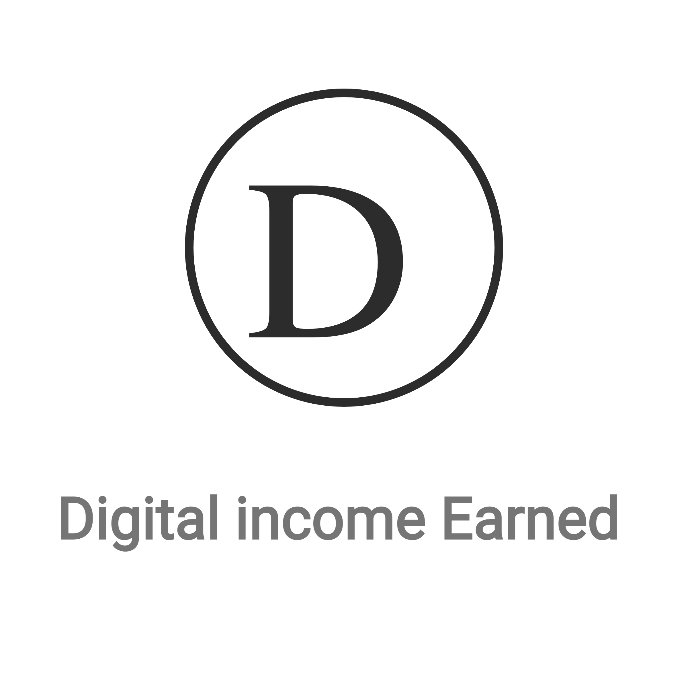 Digital Income Earned